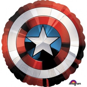 Marvel The Avengers Captain America Shield Supershape Balloon